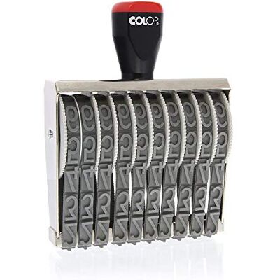 COLOP timbro Numeratore con 15010 – 10 cifre nbaender, 18 mm altezza caratteri COLOP timbro Numeratore con 15010 – 10 cifre nbaender, 18 mm altezza caratteri