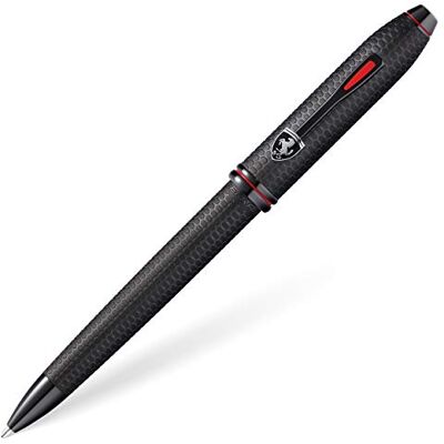 CROSS Ferrari Townsend Penna a sfera, colore: Nero spazzolato CROSS Ferrari Townsend Penna a sfera, colore: Nero spazzolato