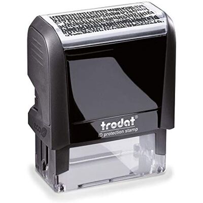 Trodat Printy 4912 Timbro Autoinchiostrante per la Protezione dei dati – Impronta 47 x 18 mm Trodat Printy 4912 Timbro Autoinchiostrante per la Protezione dei dati – Impronta 47 x 18 mm