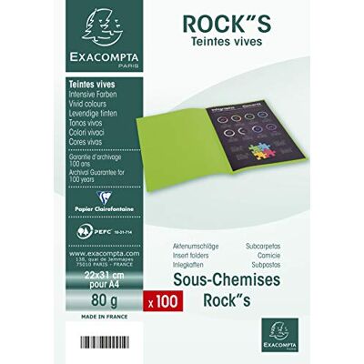 Exacompta Sotto Cartelle, 22x31 cm, Grigio Exacompta Sotto Cartelle, 22x31 cm, Grigio