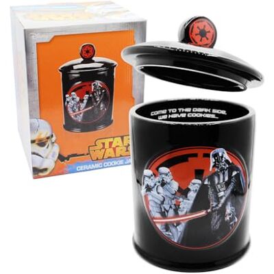 Joy Toy Contenitore Darth Vader in ceramica, in confezione regalo, 17 × 17 × 27 cm Joy Toy Contenitore Darth Vader in ceramica, in confezione regalo, 17 × 17 × 27 cm