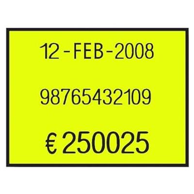 Alevar 37x28 Scatola 24 Rotoli Etichette per Prezzatrice, Giallo Fluo Removibile, 600 Etichette per Rotolo, Totale 14400 Etichette Alevar 37x28 Scatola 24 Rotoli Etichette per Prezzatrice, Giallo Fluo Removibile, 600 Etichette per Rotolo, Totale 14400 Etichette