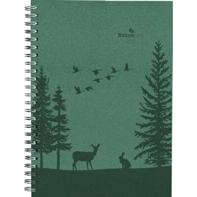 Alpha Agenda settimanale 128 pagine spiralata Nature Line Forest 2025 Agende ecologiche Nature Line Alpha Agenda settimanale 128 pagine spiralata Nature Line Forest 2025 Agende ecologiche Nature Line
