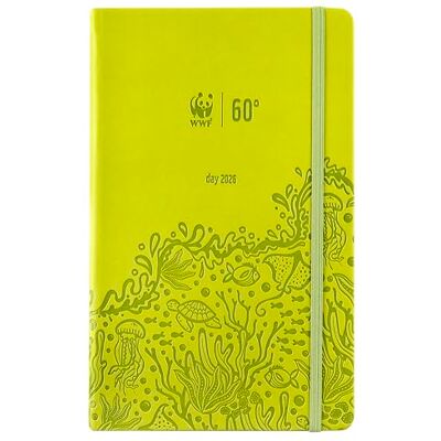 Franco Cosimo Panini WWF, Large Agenda 2026 Giornaliera 12 Mesi, Con Elastico e Doppio Segnalibro, 352 Pagine, Con Calendario e Planner 2026 Cm 13x21h, Verde Franco Cosimo Panini WWF, Large Agenda 2026 Giornaliera 12 Mesi, Con Elastico e Doppio Segnalibro, 352 Pagine, Con Calendario e Planner 2026 Cm 13x21h, Verde
