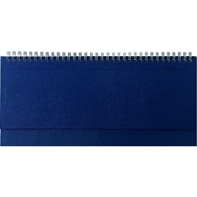 Alpha Calendario da tavolo Balacron blu 2024 – Planner per ufficio 29,7 x 13,5 cm – con taglio a registro – Calendario da tavolo – Pannello posteriore allungato – 1 settimana 2 pagine Alpha Calendario da tavolo Balacron blu 2024 – Planner per ufficio 29,7 x 13,5 cm – con taglio a registro – Calendario da tavolo – Pannello posteriore allungato – 1 settimana 2 pagine
