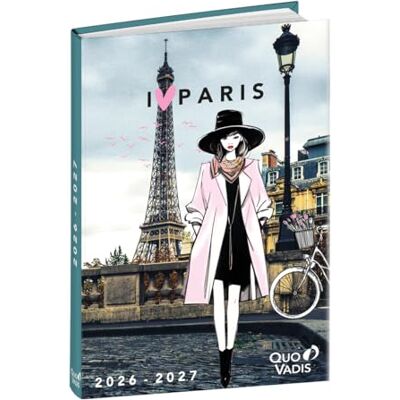 Quo Vadis Diario Scolastico EUROTEXTAGENDA Multilingua Anno 2022-2023 foto Parigi formato 12x17cm Giornaliera 12 Mesi Agosto-Luglio Carta Bianca Copertina integra morbida Quo Vadis Diario Scolastico EUROTEXTAGENDA Multilingua Anno 2022-2023 foto Parigi formato 12x17cm Giornaliera 12 Mesi Agosto-Luglio Carta Bianca Copertina integra morbida