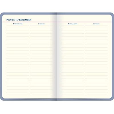 Letts of London Letts Icon Diario di viaggio, colore: Blu Letts of London Letts Icon Diario di viaggio, colore: Blu