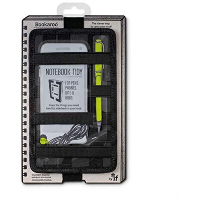 IF Bookaroo Notebook Tidy (Nero) Carino Portapenne Stilografica Per Notebook Moleskin Supporto Per Penna Gel Per Agenda O Stazionaria Portamatite Carino Organizzatore Stazionario, IF Bookaroo Notebook Tidy (Nero) Carino Portapenne Stilografica Per Notebook Moleskin Supporto Per Penna Gel Per Agenda O Stazionaria Portamatite Carino Organizzatore Stazionario,