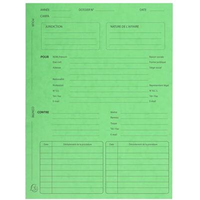 Exacompta Rif. 445103E Cartone da 5 confezioni da 25 cartelle procedurali in carta lucida 265g/m2 dimensioni 25 x 32 cm per documenti in formato A4 colore tiglio Exacompta Rif. 445103E Cartone da 5 confezioni da 25 cartelle procedurali in carta lucida 265g/m2 dimensioni 25 x 32 cm per documenti in formato A4 colore tiglio