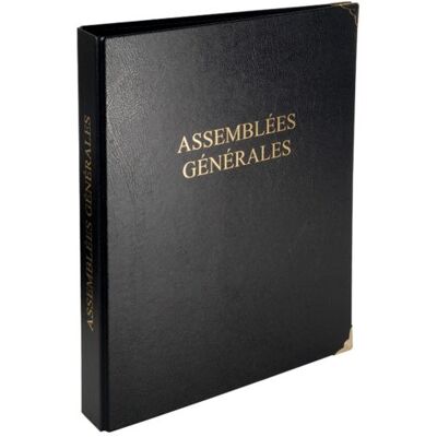 Exacompta Reliure registre economique 32x26cm 4 anneaux avec recharges de 100 feuillets assemblees generales Exacompta Reliure registre economique 32x26cm 4 anneaux avec recharges de 100 feuillets assemblees generales