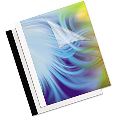 Fellowes Copertina termica per presentazioni, 2,5 cm, nero, 240 fogli () Fellowes Copertina termica per presentazioni, 2,5 cm, nero, 240 fogli ()