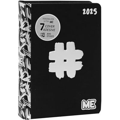 Franco Cosimo Panini ME Diario Classic Edition 16 Mesi Medium, Diario Scuola 2024-2025 con Copertina Morbida con Grafica in Rilievo e 512 Pagine, Ideale per Scuola Media, Superiore e Università, 12 x 16,5 cm, Nero Franco Cosimo Panini ME Diario Classic Edition 16 Mesi Medium, Diario Scuola 2024-2025 con Copertina Morbida con Grafica in Rilievo e 512 Pagine, Ideale per Scuola Media, Superiore e Università, 12 x 16,5 cm, Nero