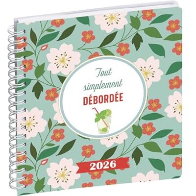Exacompta Agenda da scrivania Lady 18S, a spirale, 15 x 17 cm, settimanale da gennaio a dicembre 2026 Exacompta Agenda da scrivania Lady 18S, a spirale, 15 x 17 cm, settimanale da gennaio a dicembre 2026