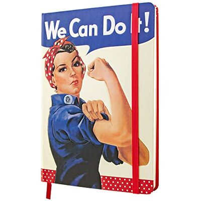 ART Quaderno retrò, A5, We Can Do It – Dots ART Quaderno retrò, A5, We Can Do It – Dots