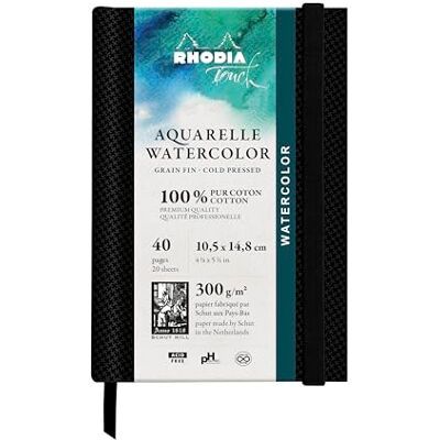 Taccuino acquerello Rhodia Touch - Quaderno di acquerello Taccuino acquerello Rhodia Touch - Quaderno di acquerello