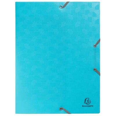 Exacompta Rif. Pop'N Co 59990E 1 scatola portaoggetti con elastici in polipropilene riciclato, dorso 4 cm, 25 x 33 cm, per documenti A4, colori casuali, consegnato montato Exacompta Rif. Pop'N Co 59990E 1 scatola portaoggetti con elastici in polipropilene riciclato, dorso 4 cm, 25 x 33 cm, per documenti A4, colori casuali, consegnato montato
