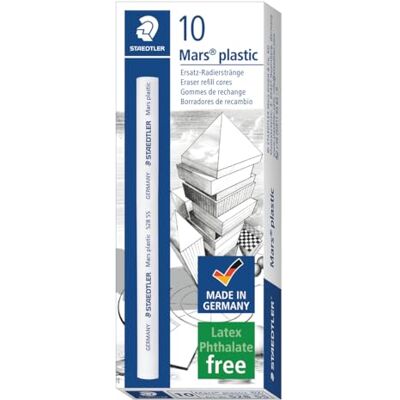 Staedtler Mars Plastic Gomme da Cancellare di Ricambio per Cancelleria Scuola Università e Ufficio, Gomma da Cancellare Ideale per Cartoleria, Materiale Scolastico e Cose per la Scuola 10 Pezzi Staedtler Mars Plastic Gomme da Cancellare di Ricambio per Cancelleria Scuola Università e Ufficio, Gomma da Cancellare Ideale per Cartoleria, Materiale Scolastico e Cose per la Scuola 10 Pezzi