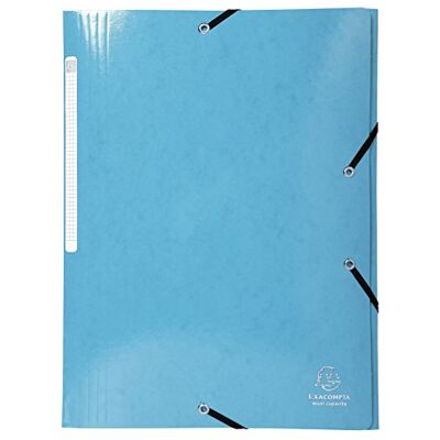 Exacompta Rif. 55930E Cartone da 40 camicie con elastici Iderama buste a 3 alette Maxi Capacity in carta lucida rivestita 600 g/m2 dim 24 x 32 cm per formato A4 colori assortiti Exacompta Rif. 55930E Cartone da 40 camicie con elastici Iderama buste a 3 alette Maxi Capacity in carta lucida rivestita 600 g/m2 dim 24 x 32 cm per formato A4 colori assortiti