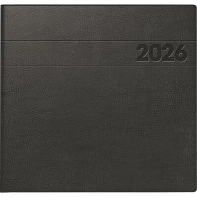 BRUNNEN Calendario a libro mod. 766 2026 210 × 205 mm plastica nero BRUNNEN Calendario a libro mod. 766 2026 210 × 205 mm plastica nero