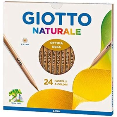 GIOTTO Set di 24 matite Naturale GIOTTO Set di 24 matite Naturale