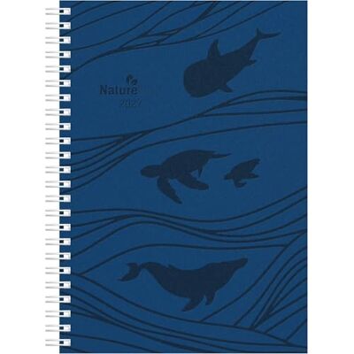 Alpha Wochenplaner Nature Line Ocean Ringbuch 2027: Buchkalender A5 (15x21 cm) Wochenplaner mit 4-sprachigem Kalendarium, Monatsübersicht & Notizbereich, für Beruf, Schule & Alltag Alpha Wochenplaner Nature Line Ocean Ringbuch 2027: Buchkalender A5 (15x21 cm) Wochenplaner mit 4-sprachigem Kalendarium, Monatsübersicht & Notizbereich, für Beruf, Schule & Alltag