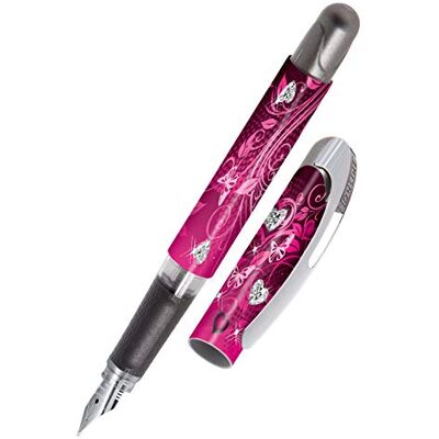 Online Penna a inchiostro College Pink Dreams│ Penna stilografica ergonomica per la scuola │ Penna media, parte soft grip per cartucce d'inchiostro standard │ ricaricabile │ ideale per bambini, 1 Online Penna a inchiostro College Pink Dreams│ Penna stilografica ergonomica per la scuola │ Penna media, parte soft grip per cartucce d'inchiostro standard │ ricaricabile │ ideale per bambini, 1