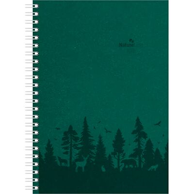 Alpha Agenda settimanale Nature Line Forest 2026 – Agenda tascabile A5 (15 × 21 cm) con 128 pagine e carta strutturata ecologica, agenda Weekly con panoramiche mensili e aree note Alpha Agenda settimanale Nature Line Forest 2026 – Agenda tascabile A5 (15 × 21 cm) con 128 pagine e carta strutturata ecologica, agenda Weekly con panoramiche mensili e aree note