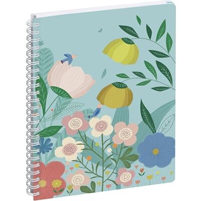 Exacompta Agenda da scrivania EasyTime 21S, a spirale, mini laboratorio, 21 x 15 cm, settimanale da gennaio a dicembre 2026, colore: verde Exacompta Agenda da scrivania EasyTime 21S, a spirale, mini laboratorio, 21 x 15 cm, settimanale da gennaio a dicembre 2026, colore: verde