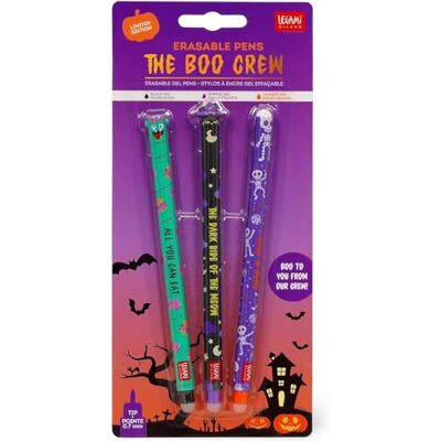 Legami Halloween Edition 2025 Set di 3 penne gel cancellabili Legami Halloween Edition 2025 Set di 3 penne gel cancellabili