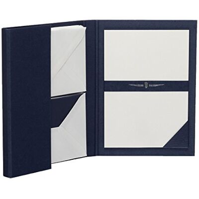 Rössler Cartellina di carta da lettere con 15 fogli e 15 buste, blu Rössler Cartellina di carta da lettere con 15 fogli e 15 buste, blu