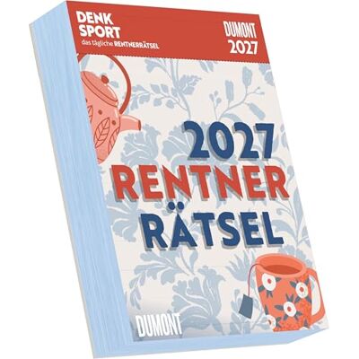 DUMONT Rentnerrätsel 2027: Tagesabreißkalender 12x15,9 cm mit 313 Rätseln für Rentner und Rätselfreunde DUMONT Rentnerrätsel 2027: Tagesabreißkalender 12x15,9 cm mit 313 Rätseln für Rentner und Rätselfreunde