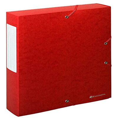 Exacompta Scatole Archivio, 24x32 cm, Rosso Exacompta Scatole Archivio, 24x32 cm, Rosso