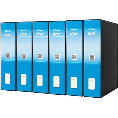Rexel CF6DOX 2 REGISTRATORE AZZURRO Rexel CF6DOX 2 REGISTRATORE AZZURRO