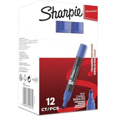 Paper Mate MARKER W10 BLU PUNTA SCAL. 12 pz. Paper Mate MARKER W10 BLU PUNTA SCAL. 12 pz.