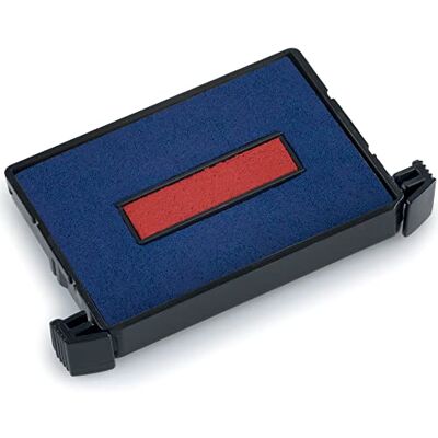 Trodat 1 cassetta di inchiostro bicolore blu/rosso per timbri Printy 4941, 4750, 4750L1, 4750L2, 4750L8, 4755, 4760 Trodat 1 cassetta di inchiostro bicolore blu/rosso per timbri Printy 4941, 4750, 4750L1, 4750L2, 4750L8, 4755, 4760
