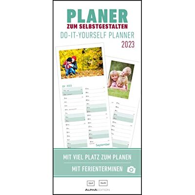 Alpha Agenda fai da te 2023 – Calendario fai da te – Do it yourself calendar 16 x 35 cm – datato – Calendario fotografico – con date di vacanza – Alpha Agenda fai da te 2023 – Calendario fai da te – Do it yourself calendar 16 x 35 cm – datato – Calendario fotografico – con date di vacanza –