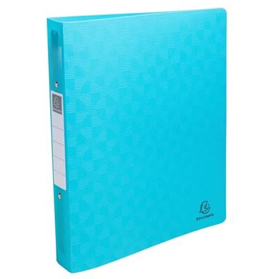Exacompta Rif. Confezione da 4 raccoglitori semirigidi Pop'N Co in PP riciclato, 2 anelli rotondi, dorso 40 mm, formato esterno: 32 x 26,8 cm, formato A4 Maxi 4 colori assortiti Exacompta Rif. Confezione da 4 raccoglitori semirigidi Pop'N Co in PP riciclato, 2 anelli rotondi, dorso 40 mm, formato esterno: 32 x 26,8 cm, formato A4 Maxi 4 colori assortiti
