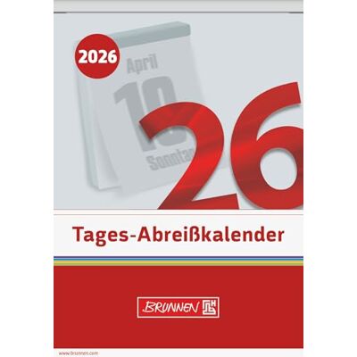 BRUNNEN Calendario a strappo 2026 n. 13 98 × 142 mm BRUNNEN Calendario a strappo 2026 n. 13 98 × 142 mm