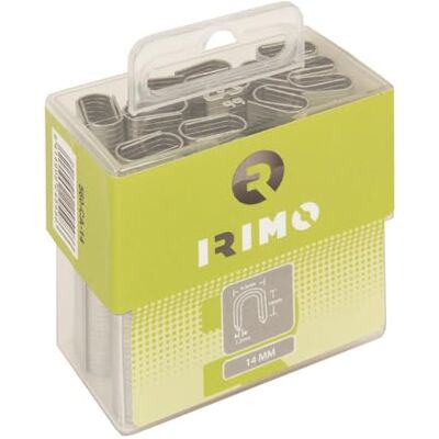 IRIMO Graffette per cavi, 14 mm, 1000 pezzi marca IRIMO Graffette per cavi, 14 mm, 1000 pezzi marca
