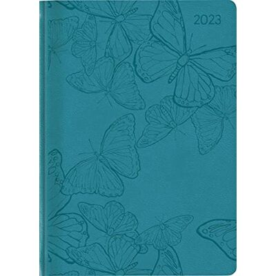 Alpha Agenda Settimanale Ladytimer Deluxe 2023, 10,7x15,2 cm, Turchese, 128 pagine Alpha Agenda Settimanale Ladytimer Deluxe 2023, 10,7x15,2 cm, Turchese, 128 pagine