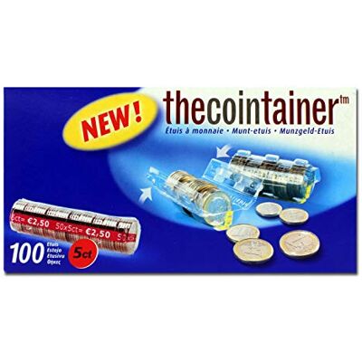 effektivo Blister Contenitori per Monete da 5 centesimi, 100 Pezzi in Plastica Trasparente. Blister Monete, Raccoglitore Soldi, Raccoglitore Monete, Euro Blister Monete, Conta Soldi effektivo Blister Contenitori per Monete da 5 centesimi, 100 Pezzi in Plastica Trasparente. Blister Monete, Raccoglitore Soldi, Raccoglitore Monete, Euro Blister Monete, Conta Soldi