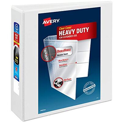 Avery 05604 Raccoglitore ad Anelli Polipropilene (PP) Bianco Avery 05604 Raccoglitore ad Anelli Polipropilene (PP) Bianco