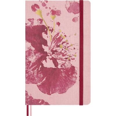 Moleskine Taccuino con Pagine Bianche Sakura, Copertina Rigida in Tessuto e Chiusura Elastica, con Biglietti di Auguri, Adesivi e Segnalibro a Tema, Formato Large 13 x 21 cm Moleskine Taccuino con Pagine Bianche Sakura, Copertina Rigida in Tessuto e Chiusura Elastica, con Biglietti di Auguri, Adesivi e Segnalibro a Tema, Formato Large 13 x 21 cm