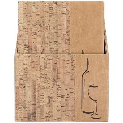 SECURIT Set 10 Carte dei Vini A4 con Box Disegno Cork Colore Sughero Design elegante effetto sughero Include scatola coordinata 4 pagine incluse Espandibile fino a 40 pagine SECURIT Set 10 Carte dei Vini A4 con Box Disegno Cork Colore Sughero Design elegante effetto sughero Include scatola coordinata 4 pagine incluse Espandibile fino a 40 pagine