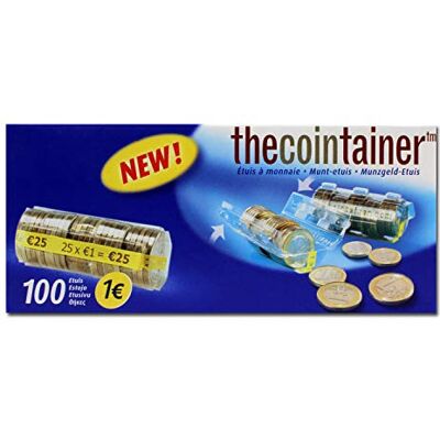 effektivo Blister Contenitori Per Monete 1 Euro, 100 Pezzi In Plastica Trasparente. Blister Monete, Raccoglitore Soldi, Raccoglitore Monete, Euro Blister Monete, Conta Soldi effektivo Blister Contenitori Per Monete 1 Euro, 100 Pezzi In Plastica Trasparente. Blister Monete, Raccoglitore Soldi, Raccoglitore Monete, Euro Blister Monete, Conta Soldi