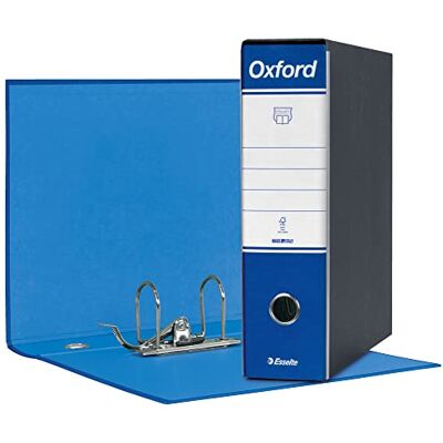 Esselte G83 OXFORD Registratore f.to commerciale dorso 8 cm Blu 1 Pezzo Esselte G83 OXFORD Registratore f.to commerciale dorso 8 cm Blu 1 Pezzo
