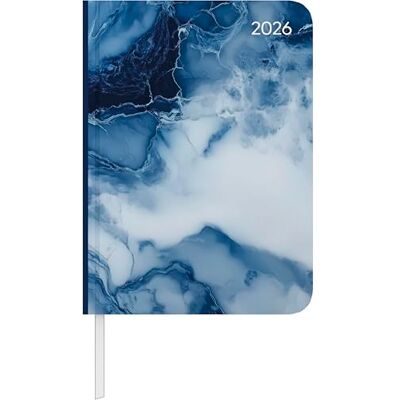 Alpha Daily Journal Marble 2026 – Agenda tascabile 11 × 15 cm con 352 pagine e visualizzazione diurna, calendario in 4 lingue, con lista delle cose da fare e area note per lavoro, scuola e Alpha Daily Journal Marble 2026 – Agenda tascabile 11 × 15 cm con 352 pagine e visualizzazione diurna, calendario in 4 lingue, con lista delle cose da fare e area note per lavoro, scuola e