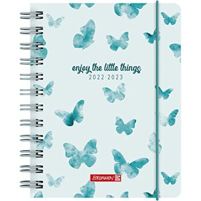 BRUNNEN Diario scolastico "Butterfly" 2022/2023 A6 1 pagina = 1 giorno: 1 pagina = 1 giorno = 1 giorno Sa + So su un lato , motivo: farfalla BRUNNEN Diario scolastico "Butterfly" 2022/2023 A6 1 pagina = 1 giorno: 1 pagina = 1 giorno = 1 giorno Sa + So su un lato , motivo: farfalla