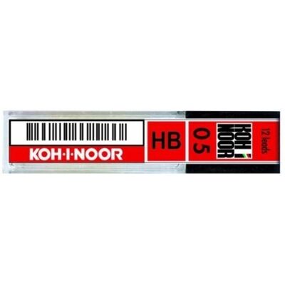 Koh-I-Noor E205-B CF12X12 MICROMINE HIGHPOLYB 0 5MM Koh-I-Noor E205-B CF12X12 MICROMINE HIGHPOLYB 0 5MM