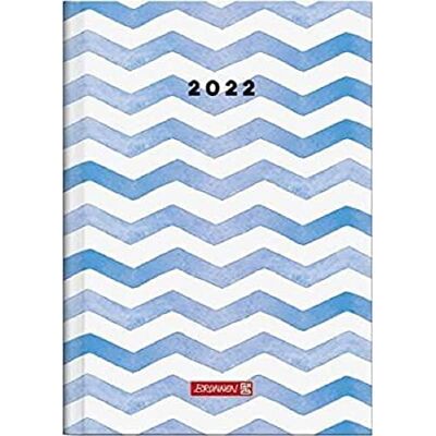 BRUNNEN Agenda settimanale "Colours" modello 796 A5, 14,8 x 20,5 cm, copertina grafica, BRUNNEN Agenda settimanale "Colours" modello 796 A5, 14,8 x 20,5 cm, copertina grafica,